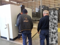 Relocated 'B' Class track system compactus unit. Location Classified.