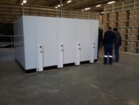 Relocated 'B' Class track system compactus unit. Location Classified.