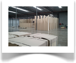 A brand new warehouse made for an easy, clean, clutter free start to the project.