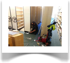 The final mechanical assist wheel wind consul is installed.